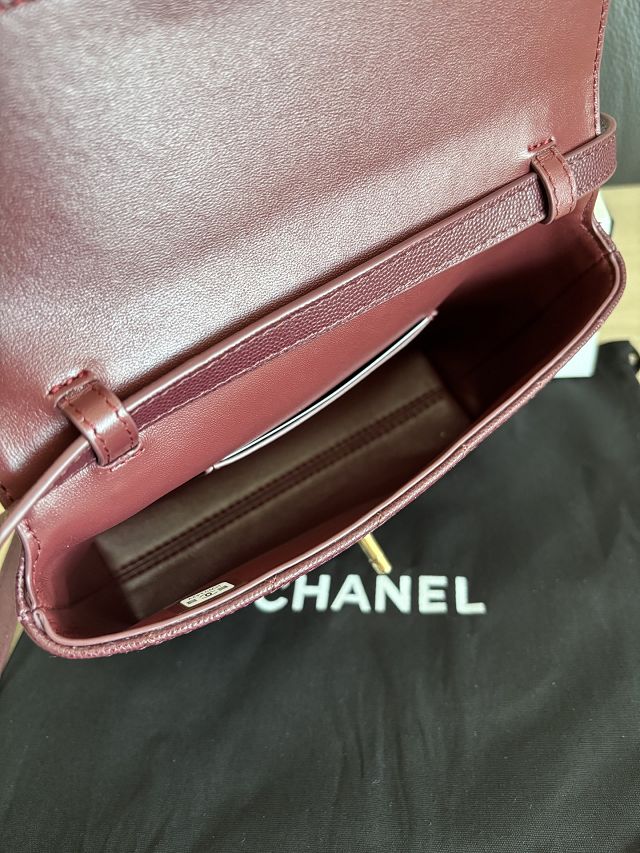 CC calfskin clutch with strap AP5567