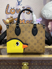 Louis vuitton original monogram reverse onthego pm M47199