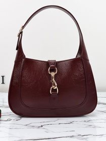 GG original patent calfskin jackie 1961 small shoulder bag 782849 bordeaux