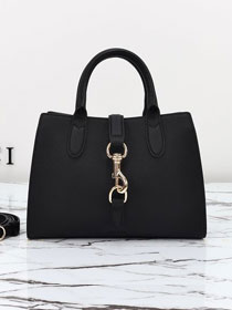 GG original calfskin small tote bag 795349 black