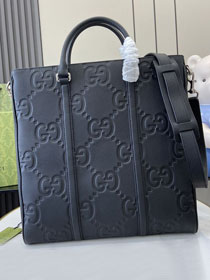 GG original calfskin medium tote bag 794918 black