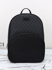 GG original calfskin&canvas medium backpack 795462 black