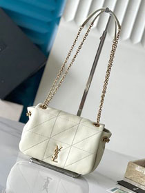 YSL original lambskin jamie 4.3 mini bag 766754 white