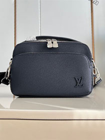 Louis vuitton original calfskin avenue messenger bag m11657 black