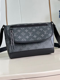 Louis vuitton original monogram eclipse pulse shoulder bag m12681 