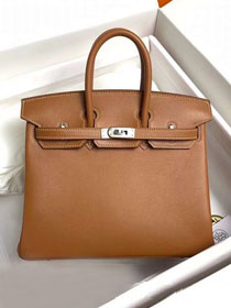 Hermes original swift leather birkin 35 bag H35-5 gold brown