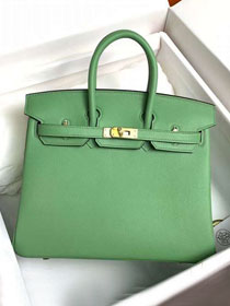 Hermes original swift leather birkin 35 bag H35-5 vert criquet 