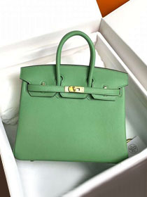 Hermes original swift leather birkin 30 bag H30-5 vert criquet