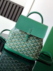 Goyard original canvas alpin mini backpack GY0118 green