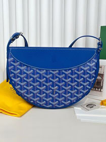 Goyard original canvas hirondelle bag GY0119 blue