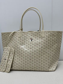 Goyard original canvas saint louis GM bag GY0083 sand