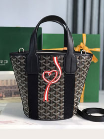 Goyard original canvas belharra small tote bag GY0115-2 black