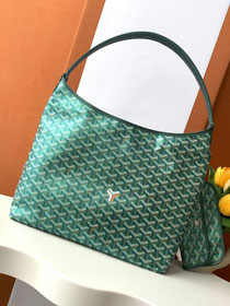 Goyard original canvas boheme hobo bag GY0094 pearly green