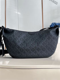 Louis vuitton original calfskin hobo hamac bag M12850 black