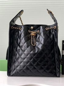 CC original calfskin large hobo bag AS5311 black