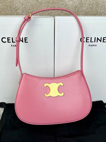 Celine original calfskin medium tilly bag 115703 pink