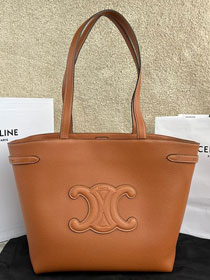 Celine original calfskin medium cabas anais 116853 tan