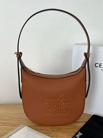 Celine original calfskin small heloise bag 117253 tan