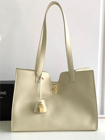 Celine original calfskin cabas 16 soft bag 112583 beige