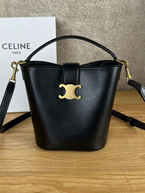 Celine original calfskin small louise bag 119173 black