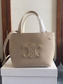 Celine original calfskin mini cabas anais 118613 beige