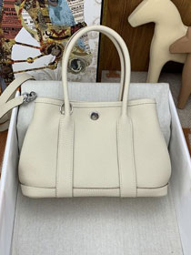 Hermes original negonda leather mini garden party 23 bag HG0023 craie